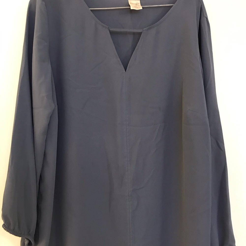 Dark Gray Blouse